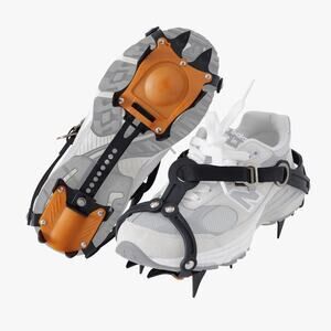 New Unisex Spike, Cleat, Crampons for Shoe or Hiking Boots Snow and Ice Traction